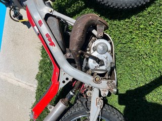 Beta 50 cc Trial Roja/Plata