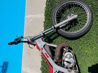 Beta 50 cc Trial Roja/Plata