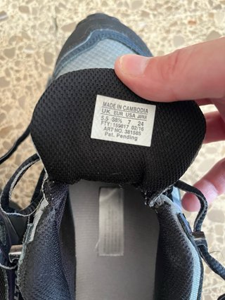 Zapatillas Salomon Azul/Gris