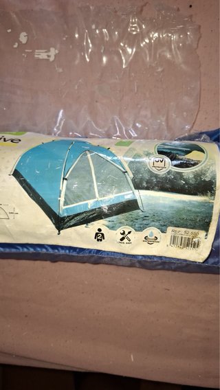 Tienda de campaña Aktive azul