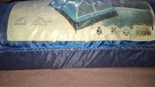Tienda de campaña Aktive azul