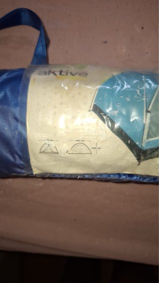 Tienda de campaña Aktive azul