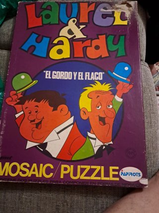 Puzzle Laurel & Hardy (El Gordo y el Flaco).