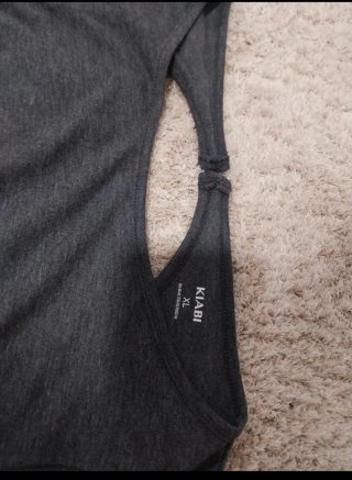 Body Kiabi cinza  XL