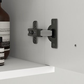Mobile Bagno Sospeso con Lavabo, Armadietto a 2 An