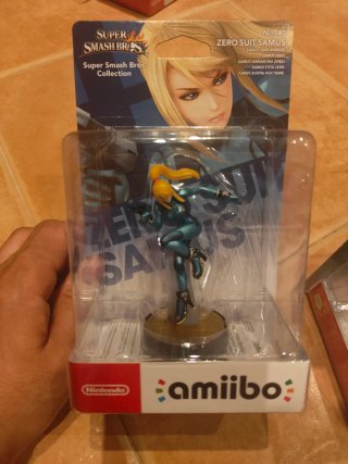 Amiibo Zero Suit Samus No. 40 Nintendo