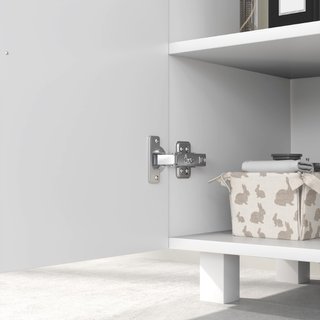 Mobile Sotto Lavabo Bagno a 2 Ante con Ripiano Cen