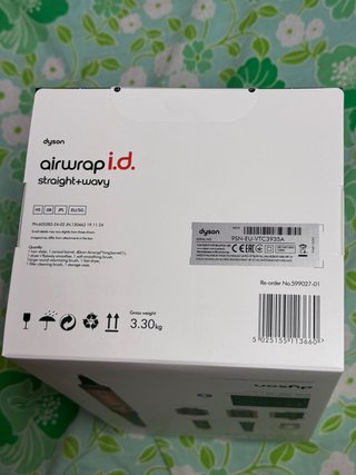 Dyson Airwrap Straight+Wavy Rosa y Negro