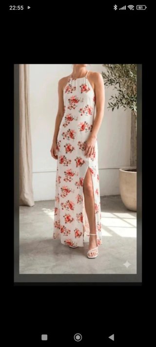 Vestido largo de verano