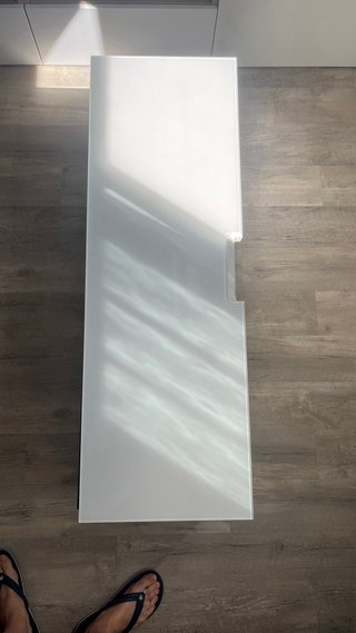 Mueble TV IKEA con cristal | 2 cajones | Perfecto