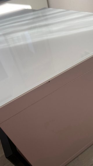 Mueble TV IKEA con cristal | 2 cajones | Perfecto