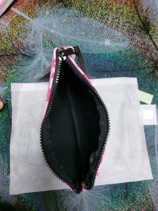 Pochette Saint Barth donna polso leopardata