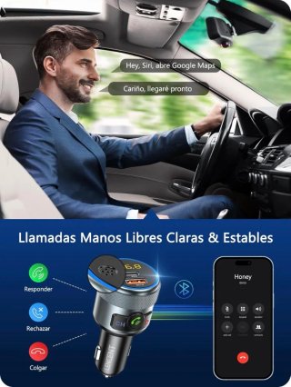 Cargador Coche Lencent USB PD QC3.0
