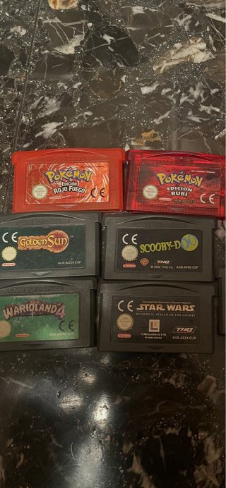 Nintendo Game Boy Advance Morado + Juegos  GBA