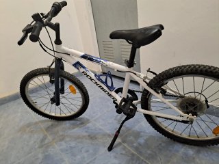 Bicicleta Decathlon Rockrider 20 Azul/Blanca
