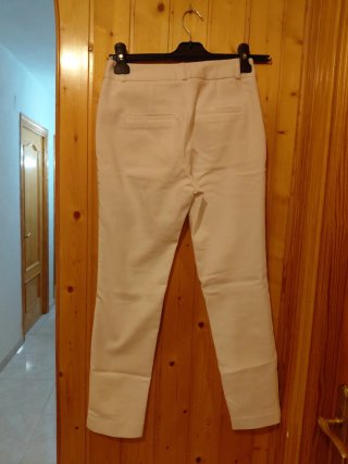 Pantalón blanco de vestir