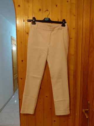 Pantalón blanco de vestir