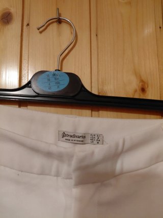 Pantalón blanco de vestir