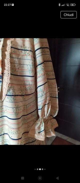 Camicia da notte e vestaglia in seta