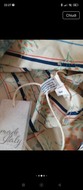 Camicia da notte e vestaglia in seta