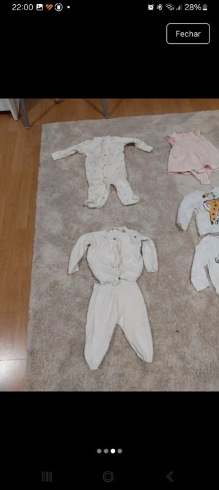 Lote Roupa Bebé