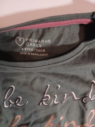 Camiseta manga larga niña be kind
