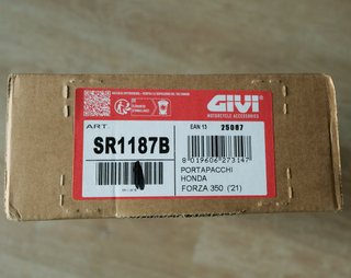 Givi Portabaúl Honda Forza 350/125 2021-2022