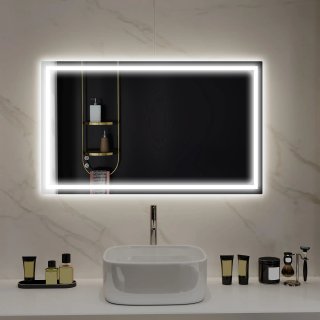 Specchio per Bagno con Luci LED Regolabili a 3 Col