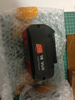 2x Baterías 18V para taladro
