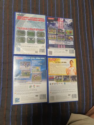 Lote 4 Juegos PS2 Pro Evolution Soccer