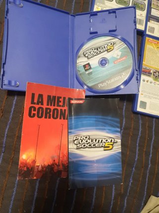 Lote 4 Juegos PS2 Pro Evolution Soccer