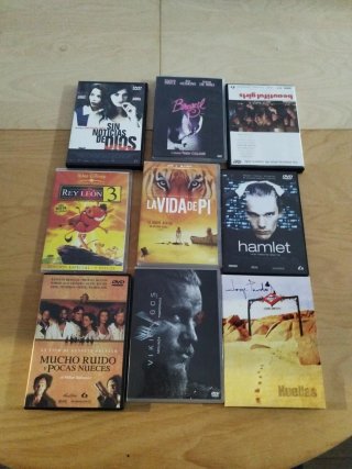 Lote 9 Películas DVD Variadas