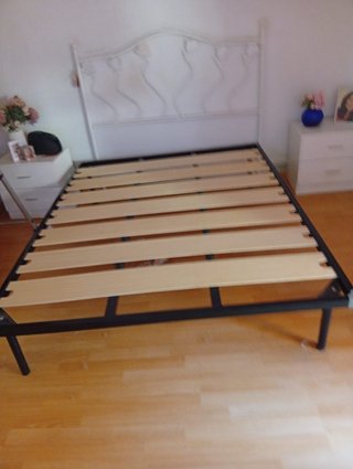 Somier metálico y de madera