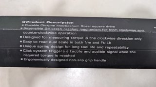 Llave dinamométrica Toptul 1/2 40-210 Nm