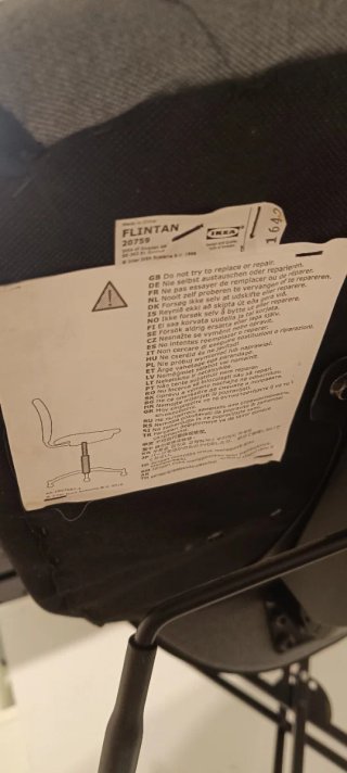 Silla de escritorio IKEA FLINTAN