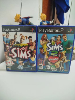 2 juegos Los Sims PS2 PAL ESP