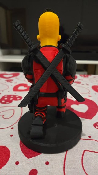 Soporte Mando PS4 Homer Deadpool