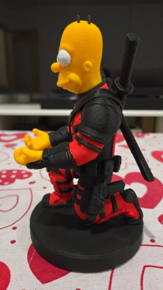 Soporte Mando PS4 Homer Deadpool