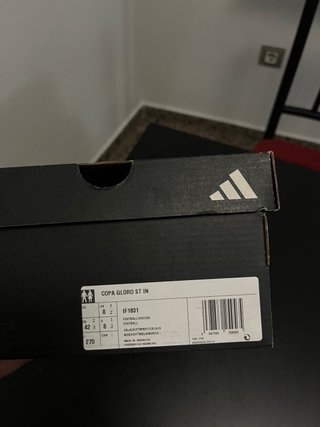 Zapatillas Adidas Futbol Indoor Negras