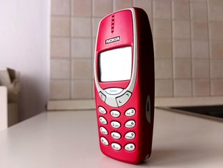 Nokia 3310 + Batteria NUOVA + Caricatore - Rosso
