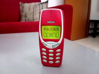 Nokia 3310 + Batteria NUOVA + Caricatore - Rosso