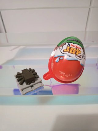 Kinder Joy Minecraft Figura Araña