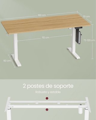 Escritorio Elevable Eléctrico