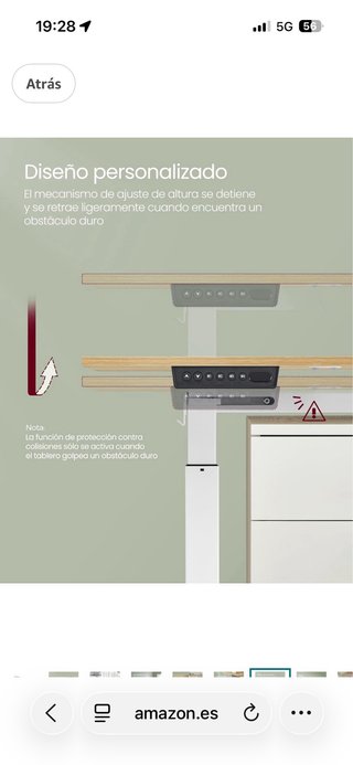 Escritorio Elevable Eléctrico