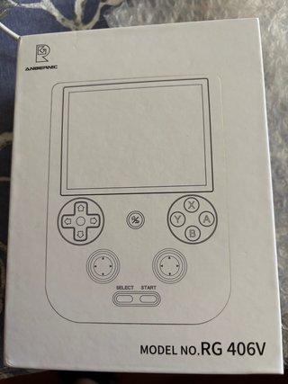 Consola Anbernic 406V Beige sin uso