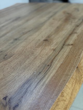Mesa de comedor madera y metal