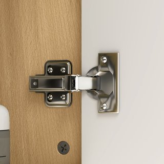 Specchiera Bagno con Armadietto a 2 Ripiani e 6 Va
