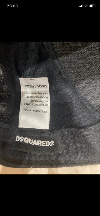 Cappello Dsquared2 ICON Nero
