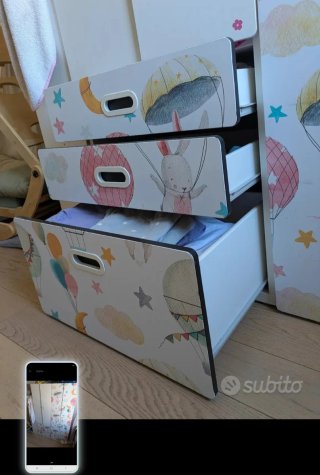 Armadio Ikea bianco componibile