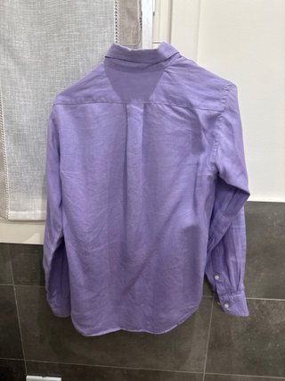 Camicia Ralph Lauren 100% Lino Viola